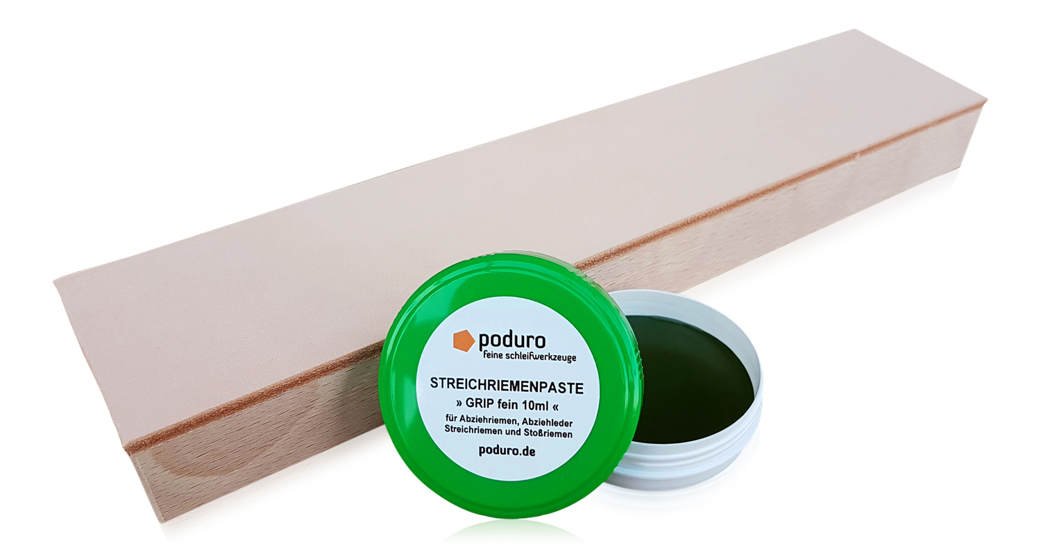 Otto Herder Manicure Streichriemenpaste 5 Ml – Gelbe Paste Zur Pflege Von Abziehriemen & Leder, Ergiebig & Einfach Anzuwenden