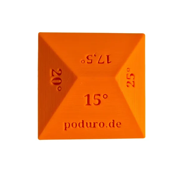 Schleifhilfe mit 4 Winkeln für Messer